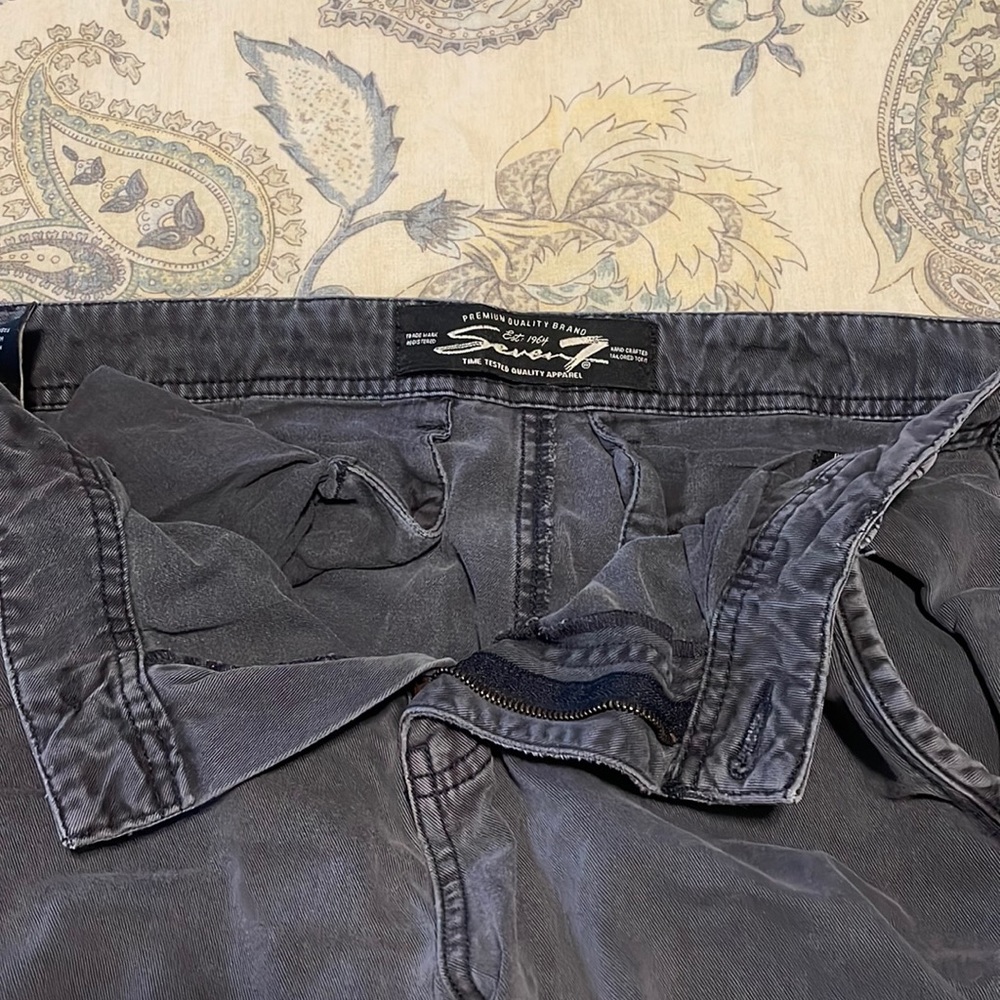 Seven Navy Blue Pants